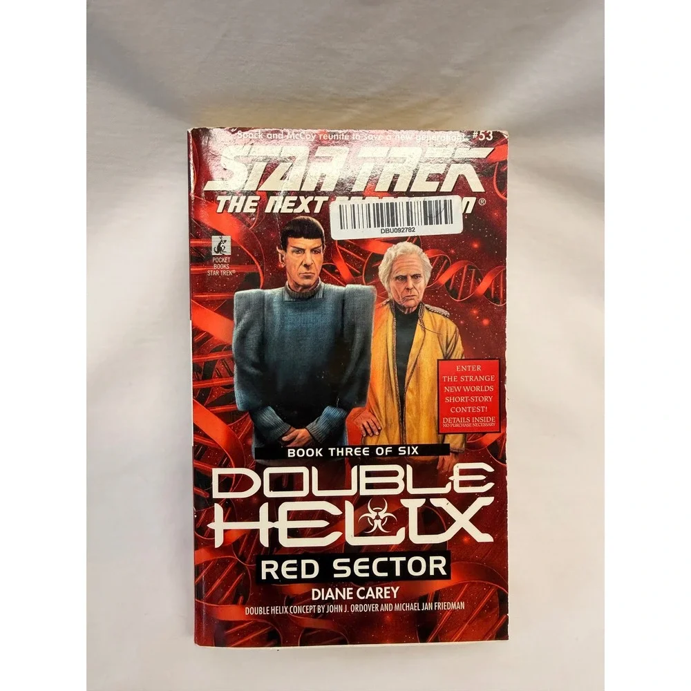 Star Trek The Next Generation Double Helix Books 1-5 Paperback Lot TNG Pocket